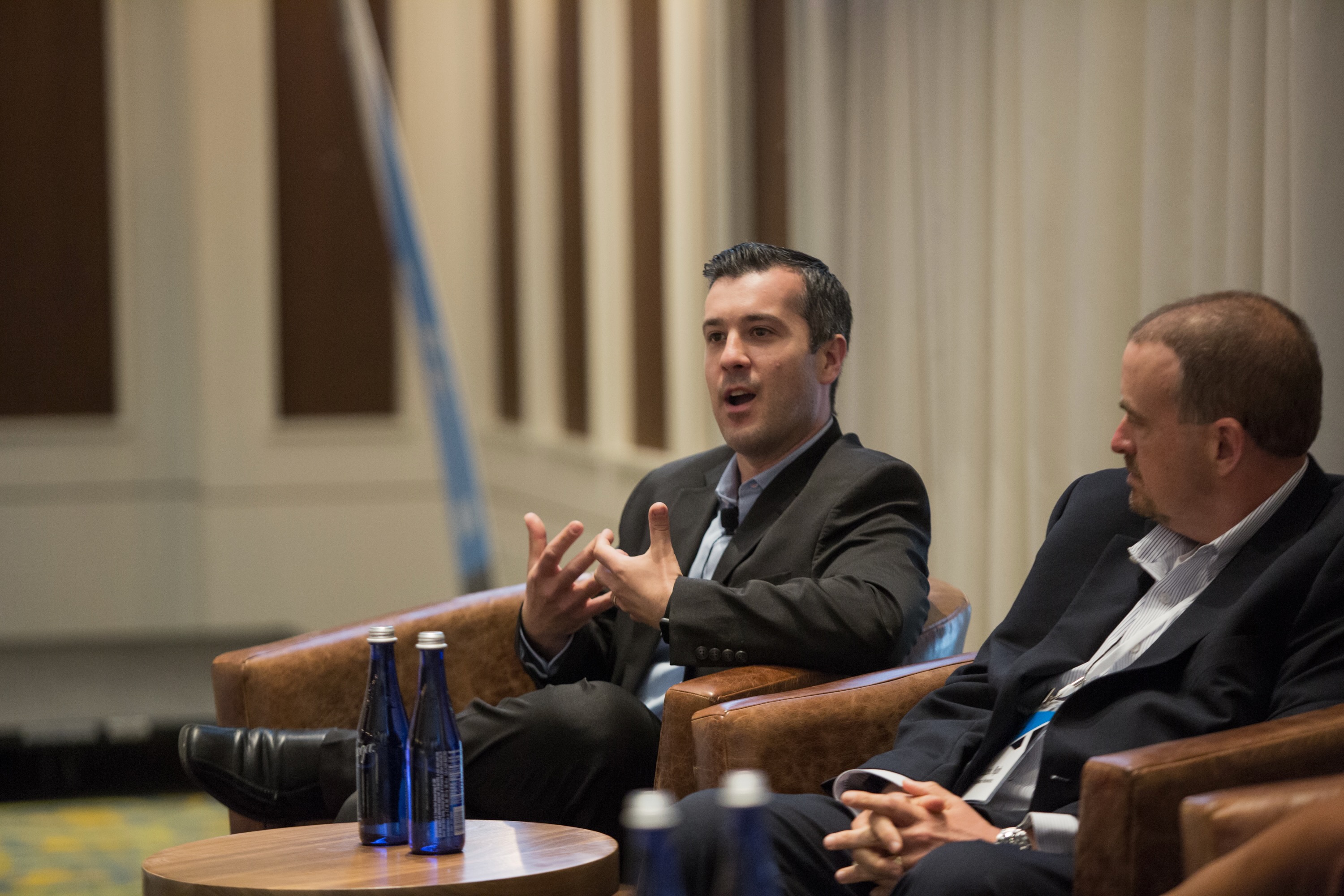 Dan Gandor sharing perspective during an industry panel discussion